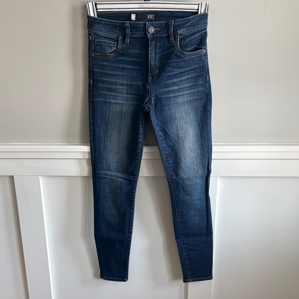 Kut from the Kloth MIA High-Rise Skinny Jeans Petite Size 0